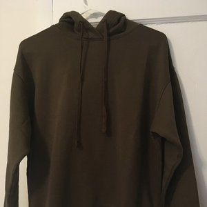 Girlfriend Collective Hoodie in Forest, Small